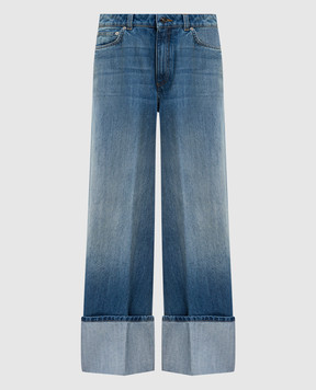 Givenchy Сині джинси з відворотами BW51AZ517Z