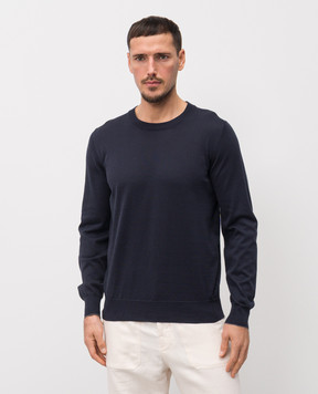 Brunello Cucinelli Синій джемепр M2900100