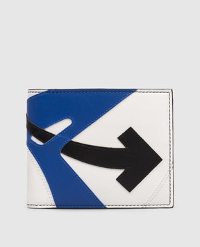 Off-White Біле шкіряне портмоне Out of Office OMNC093F25LEA002