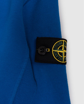 Stone Island Дитячий синій світшот з логотипом K2S166100012S0A2068