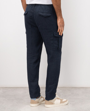 Peserico Сині карго з льону R54275T00D02494