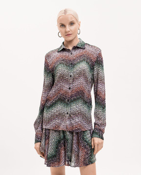 Missoni Блуза в узор с пайетками DS26SJ0ZBC0065