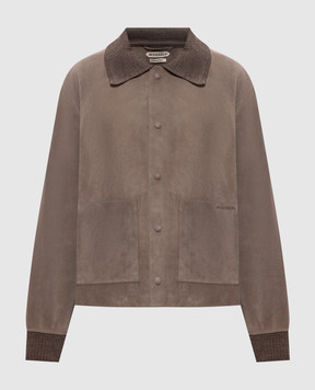 JW Anderson Коричневая замшевая куртка LJ0061LT0131