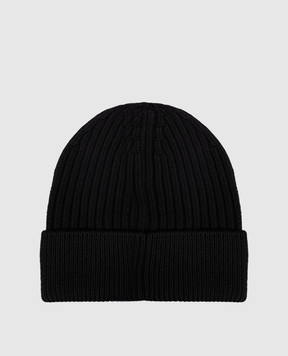 Moncler Grenoble Черная шапка из шерсти K20973B0000704761