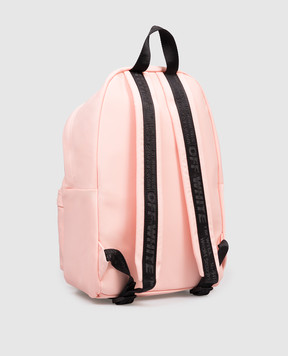Off-White Детский розовый рюкзак с брендовым принтом OGNB001S26FAB001