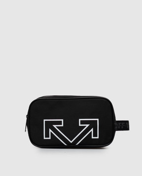 Off-White Черный несесер Haritage OWMNS02F26FB01