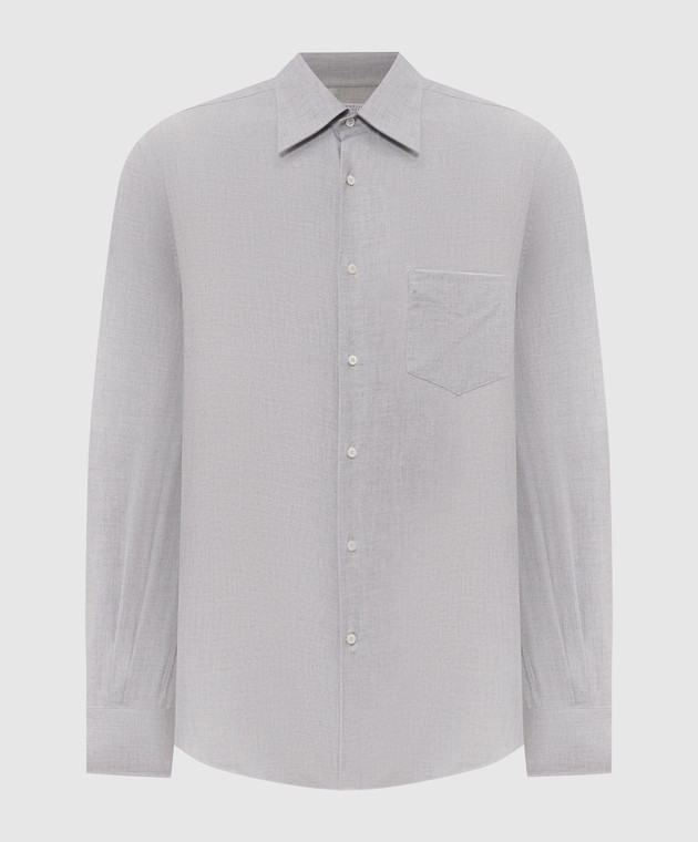 Brunello Cucinelli Серая рубашка MY6370621