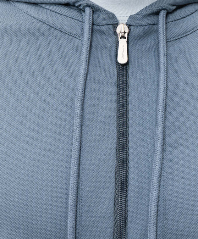 Zimmerli Синя спортивна куртка 135721144555 зображення 5