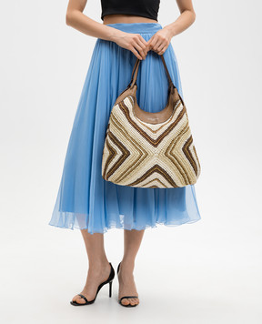 Gianni Chiarini Бежевая сумка DUA BS12190DIAMIX