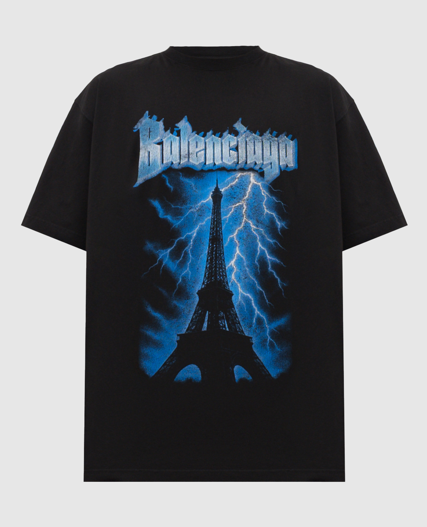 Черная футболка Paris Thunderstorm