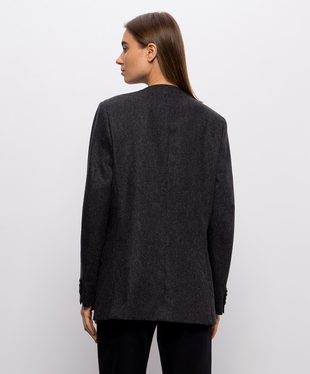 Jil Sander Сірий жакет з вовни J02BN0261J40333 зображення 3