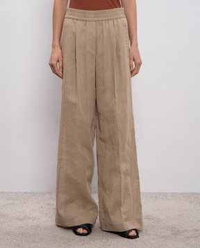 Brunello Cucinelli Бежеві штани M0F91P8742