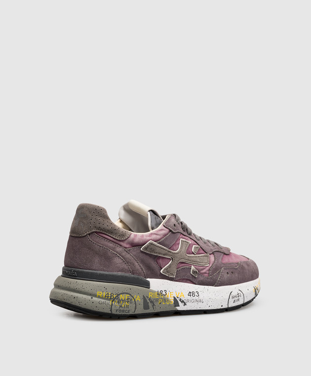 Premiata Фиолетовые комбинированные кроссовки Mick 0.1 MICK01 изображение 3
