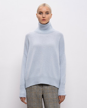 LISA YANG Голубой свитер Heidi из кашемира 202113