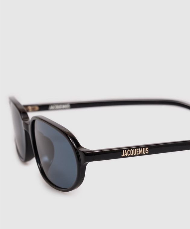 Jacquemus Черные очки Alba JAC227C1SUN изображение 4