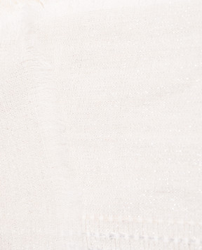 Peserico Бежевий шарф з льоном з люрексом A31539C0CC753