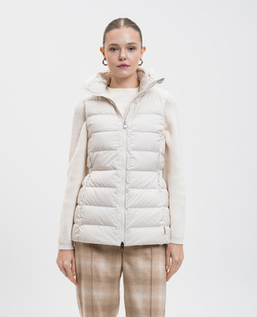 Woolrich Белый пуховый жилет Shirley CFWWVE2001FRUT5007