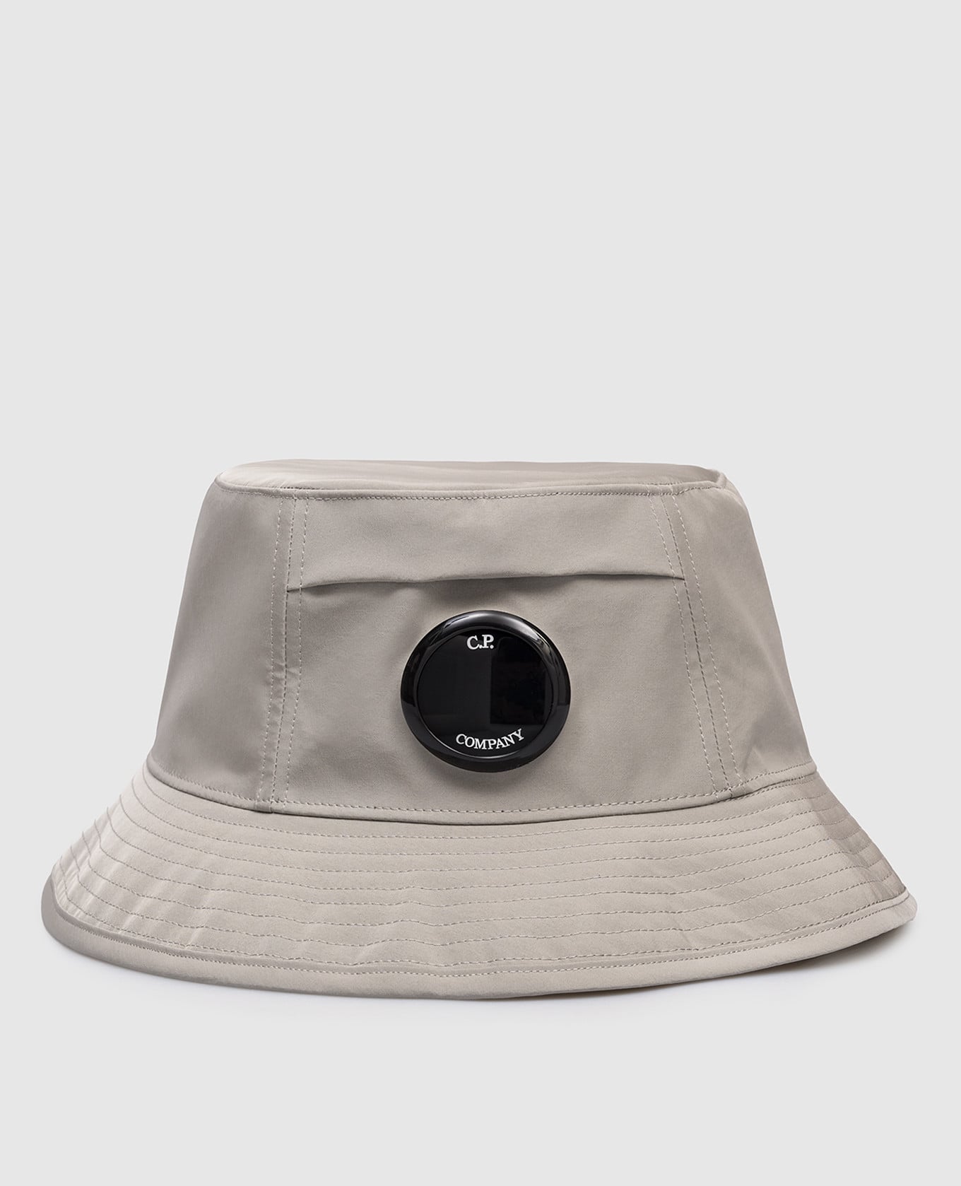 Серая панама с патчем