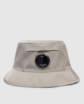 C.P. Company Сіра панама з патчем MAC046A110545A