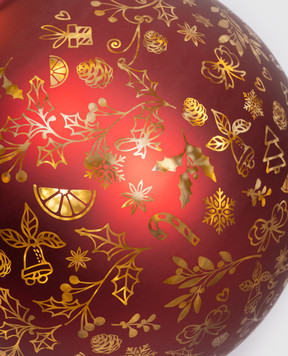 Lamart Бордовый светодиодный шар 25082