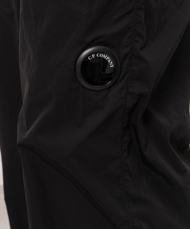 C.P. Company Черные штаны MPA109A005904G изображение 5