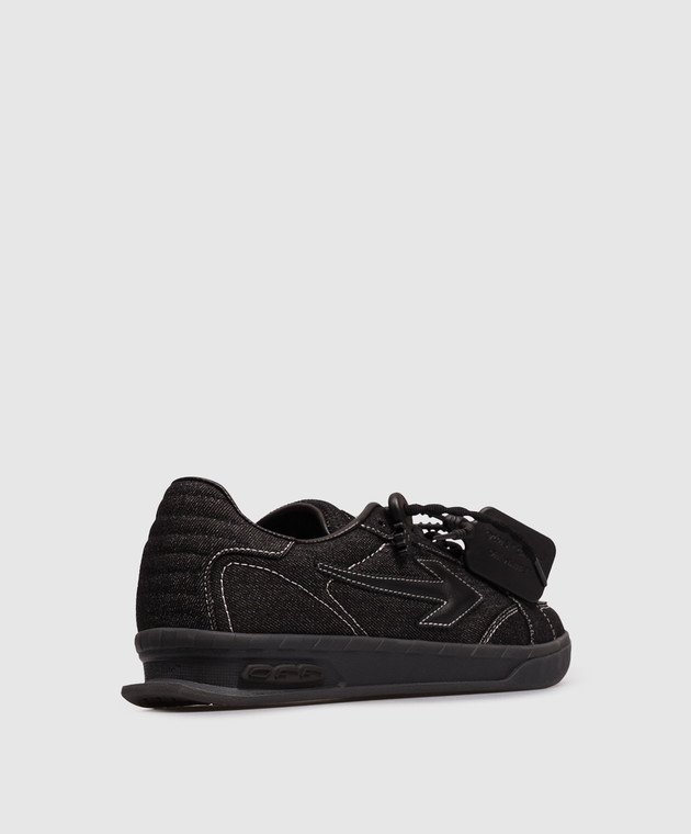 Off-White Черные кроссовки End Of Play OWIA28NZ26DEN001 изображение 3