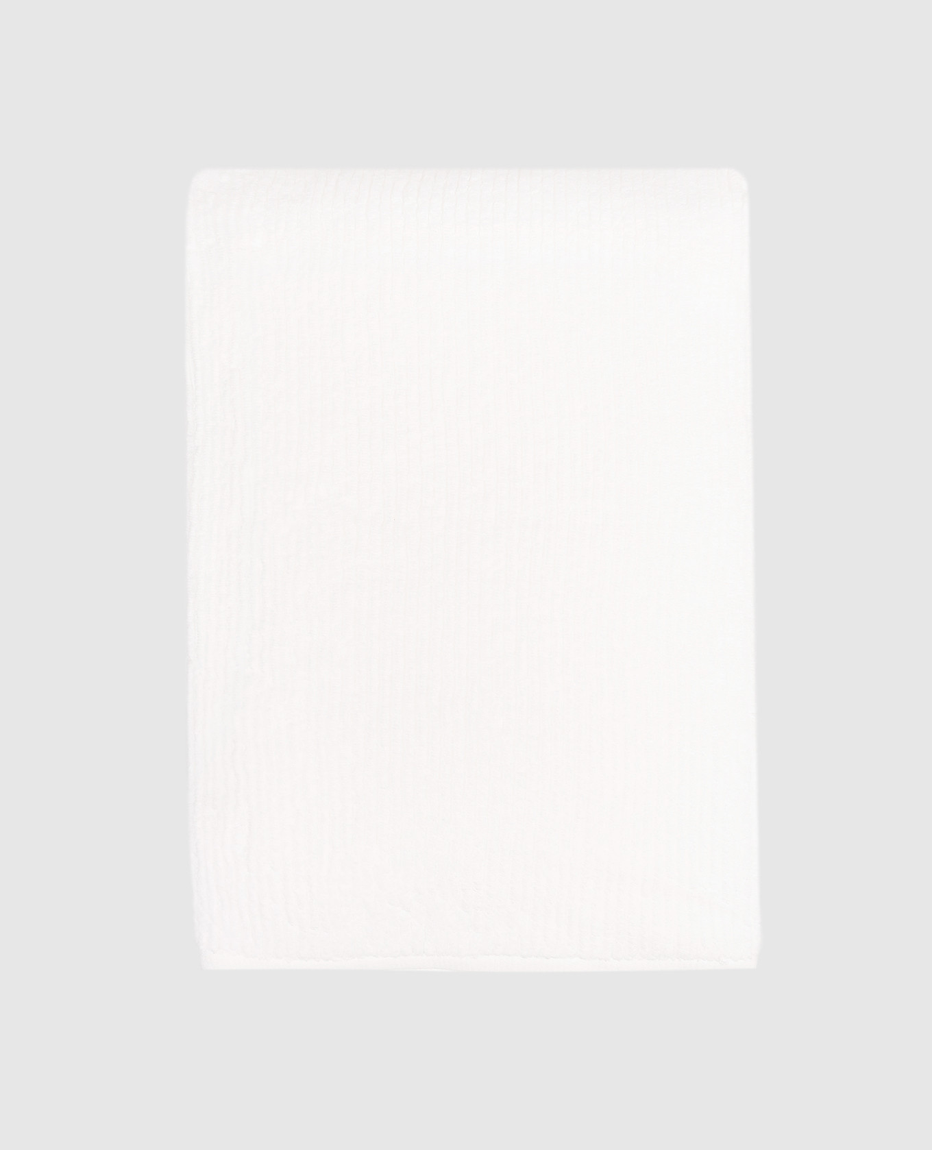 Белое махровое полотенце Raya