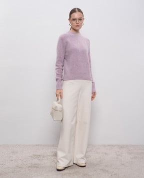 Allude Фиолетовый свитер из кашемира 25560001