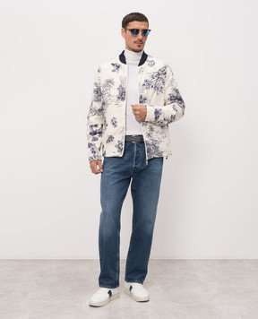 Moncler Двухсторонняя куртка с принтом L10911A00136599GH