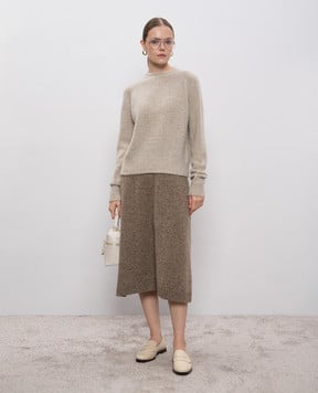 Allude Бежевий светр з кашеміру 25560001