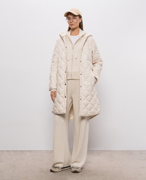 Woolrich Бежевые спортивные брюки с шерстью CFWWTR2031FRUF0574
