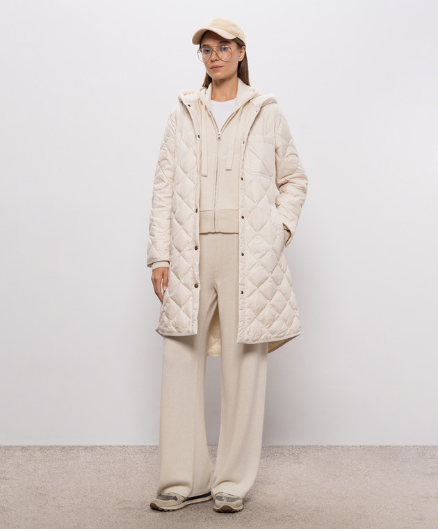 Woolrich Бежеві спортивні штани з вовною CFWWTR2031FRUF0574 зображення 2