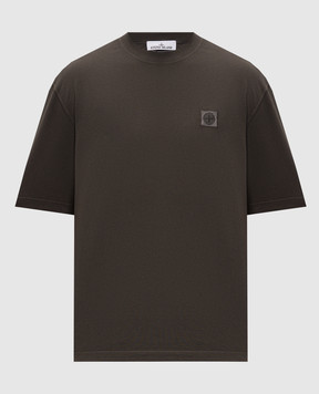 Stone Island Футболка кольору хакі L2S152100030S0500