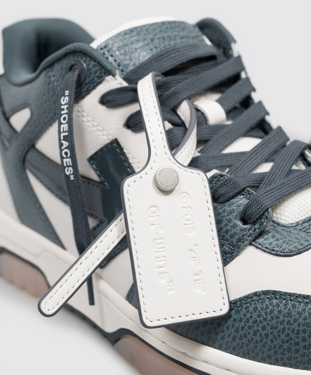 Off-White Шкіряні кросівки Out of Office з лакованою емблемою OF05736430 зображення 5