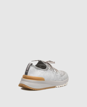 Brunello Cucinelli Серые кроссовки MZUKISO250