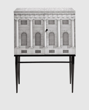 Fornasetti Сіра тумбка Architettura M44X419