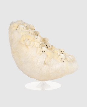 APCollection М'яке крісло SILVER ICEBERG з аплікаціями SILVERICEBERG