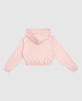 Off-White Дитяче рожеве худі з логотипом 44GBB00BF5F001