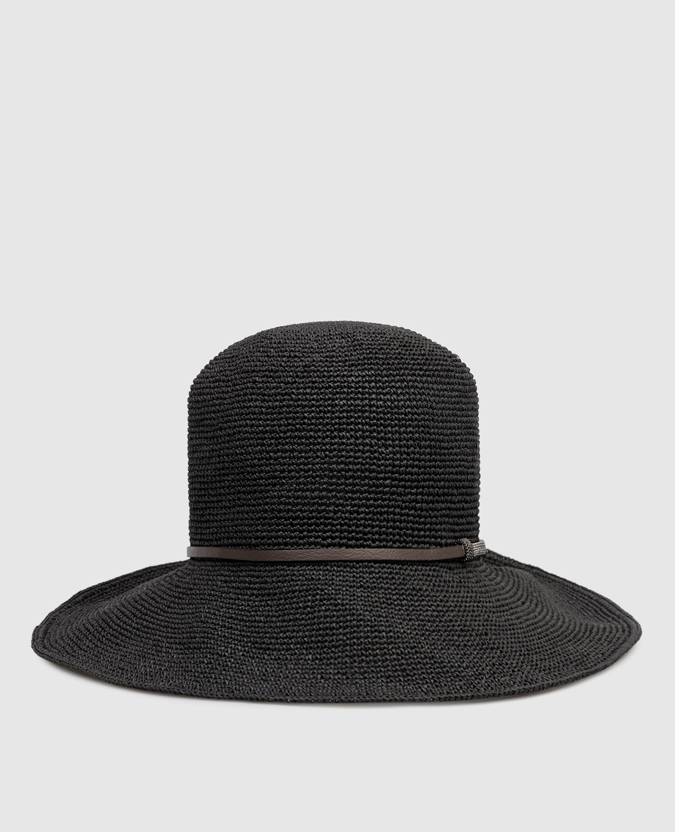 

Черный клош с цепочкой мониль, Шляпы