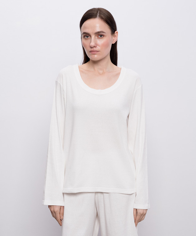 The Row Білий лонгслів Elfrida 10781K732 зображення 3