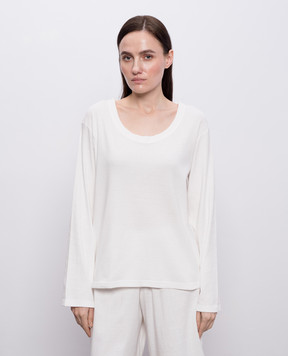 The Row Білий лонгслів Elfrida 10781K732