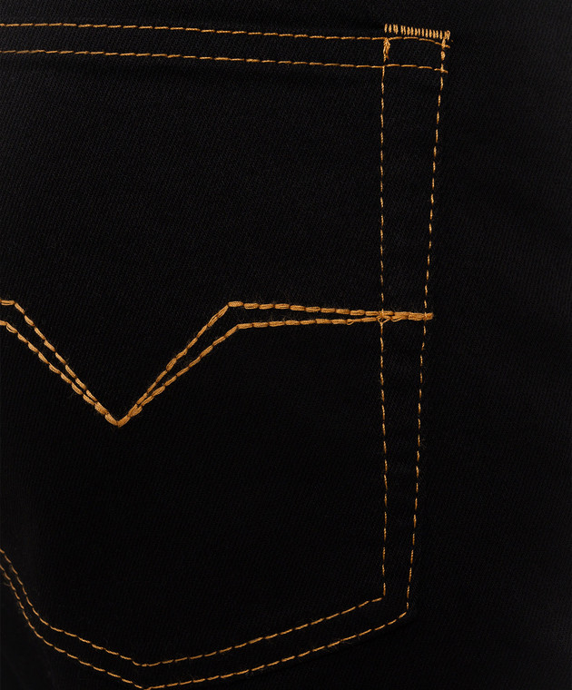 Versace Черные джинсы 10243631A18626 изображение 5