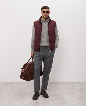 Brunello Cucinelli Брюки из шерсти ME226E1710