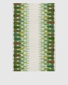 TESSITURA TOSCANA TELERIE Скатертина FAIRY TREES з льону NT210118080037