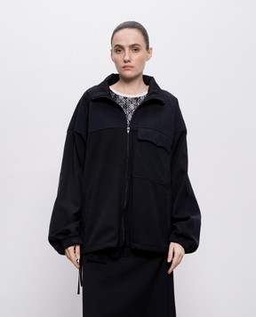 Y`S Yamamoto Чорна куртка з вовни YKY41130