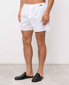 Dolce&Gabbana Білі труси-боксери вільного крою M3A12TON0ED