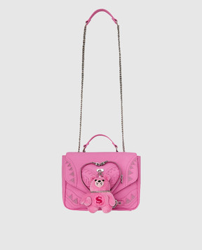 Sprayground Дитяча рожева сумка BABY BEAR BADDIE 910B9571NSZ
