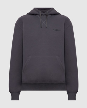 Mackage Серые худи с фактурным логотипом ZOSIAZZ