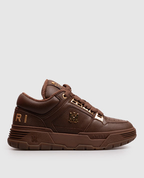 AMIRI Коричневі шкіряні кросівки MA-1 AMSNSN1087