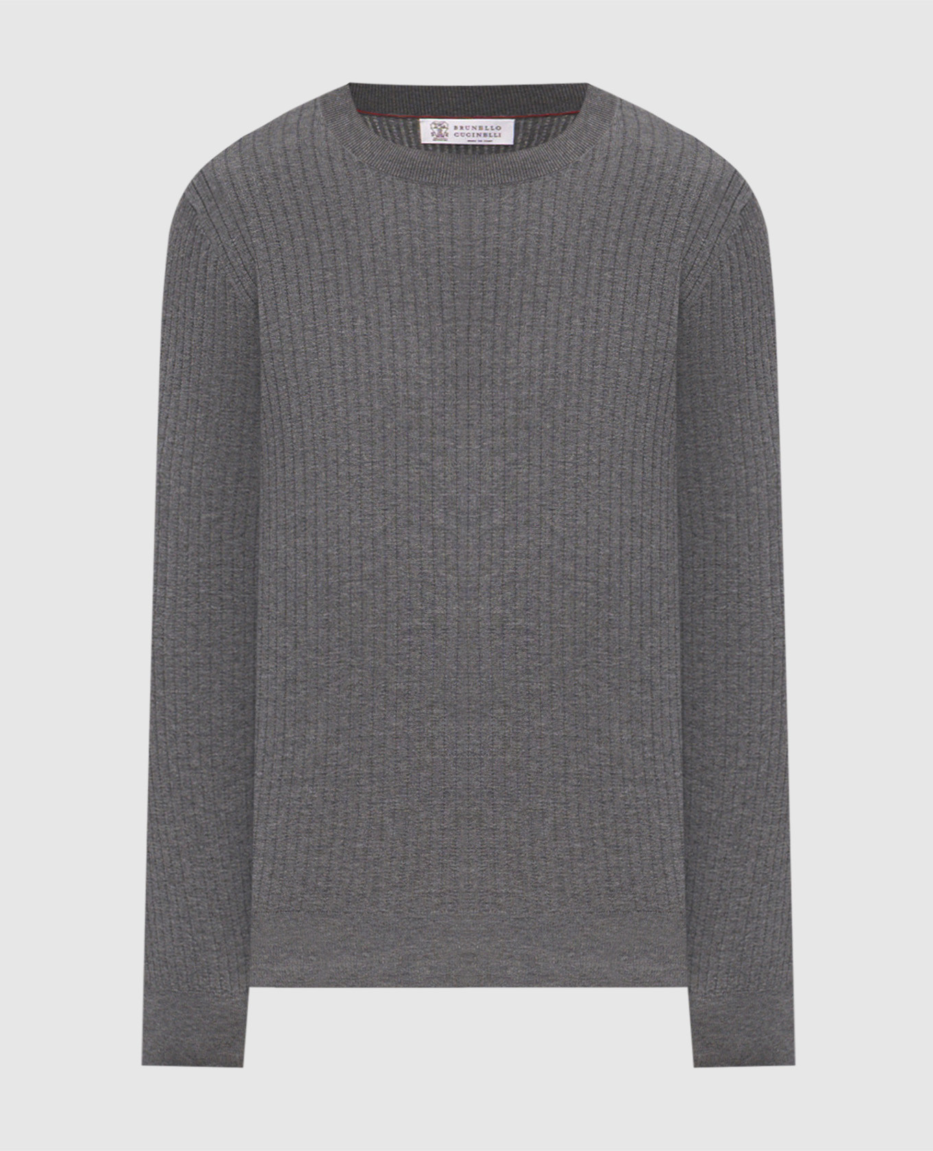 Серый джемпер